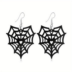 Halloween Skull Pumpkin Spider Earrings European American Gift