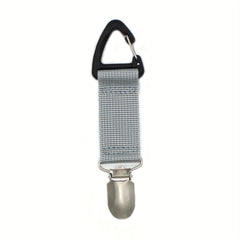 Nylon Hat Clip On Bag Holder for Backpack - Travel Hiking Camping