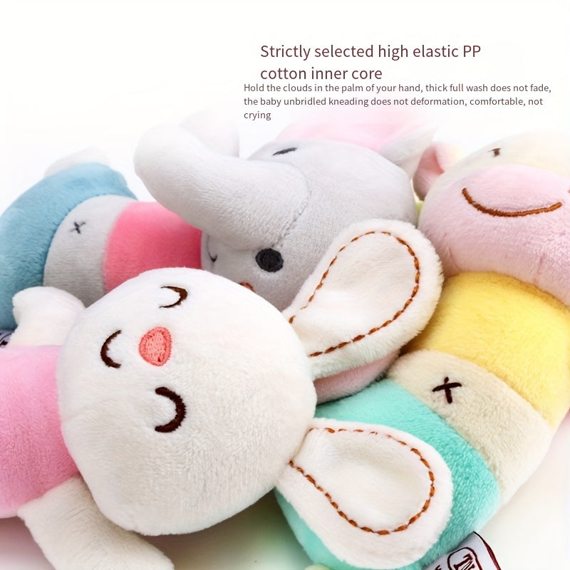 Baby Rattle Plush Comforting Doll Bed Bell Decoration