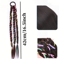 Colorful Ribbon Wig Braid Hair Tie Hippie Style Hair Accessories