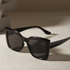Large Frame Cat Eye Sunglasses UV Protection Stylish Sunscreen Glasses