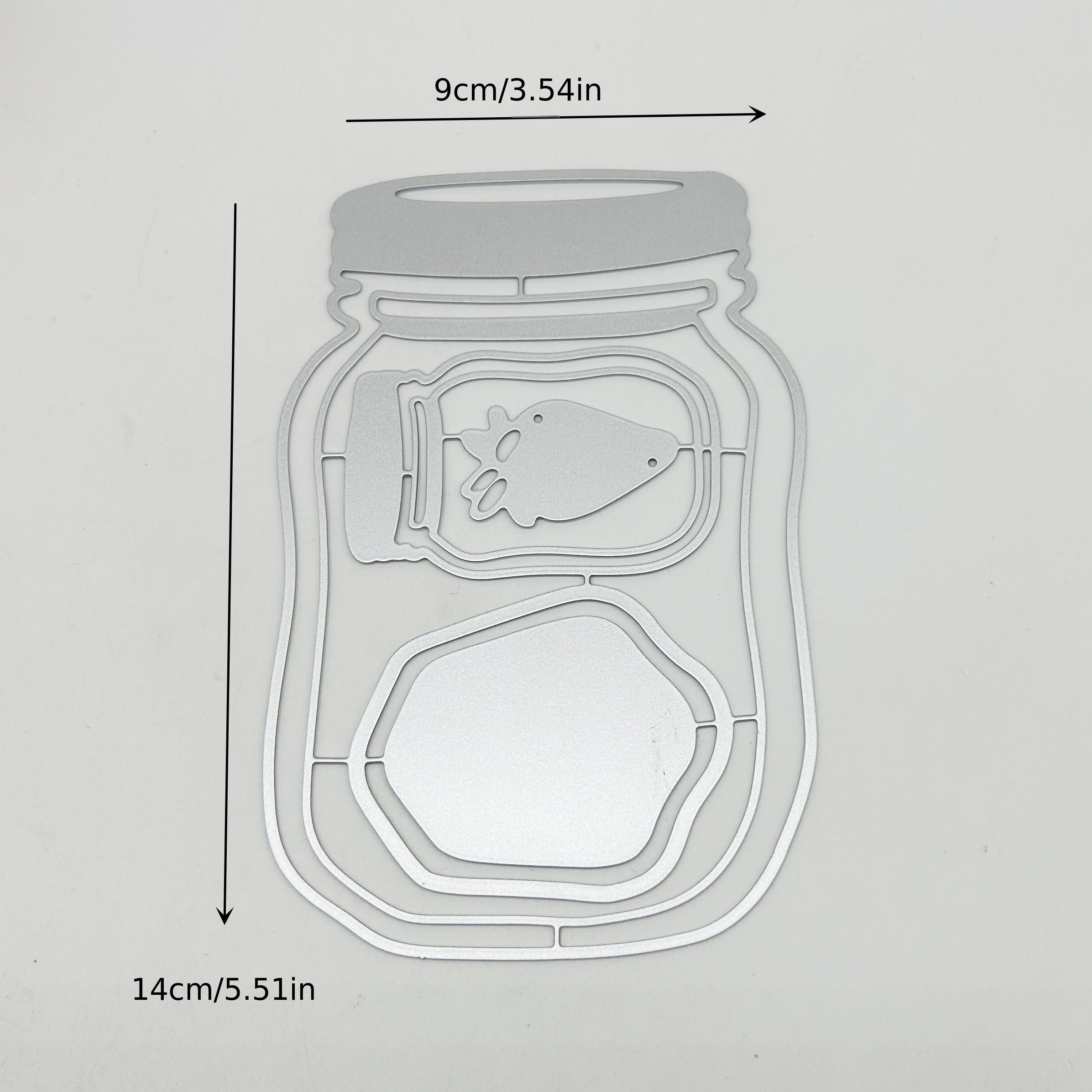 1pc Bottle DIY Metal Embossing Scrapbooking Cutting Die