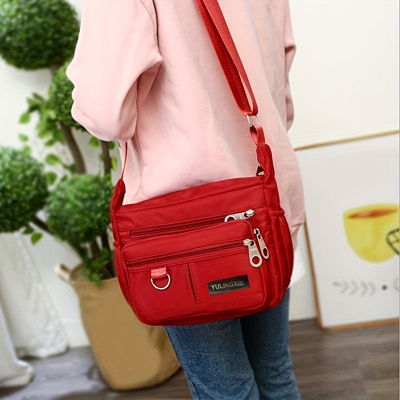Small Pocket Crossbody Bag Lightweight Messenger Bag Casual Shoulder Bag