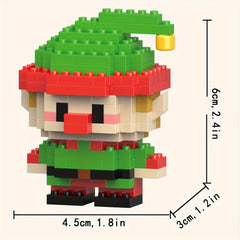 Christmas Characters Building Blocks Toys Set