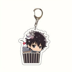 Cartoon Keychain Pendant Anime Figure Key Chain Pendant Bag Accessories