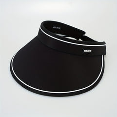 Wide Brim Visor Hat Solid Outdoor Sunscreen Sun Hats Breathable UV Protection