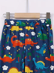 Toddler Dino Pajama Set Long Sleeve Top & Pants