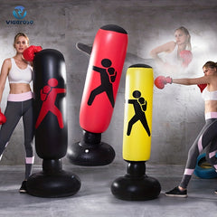Home Boxing Workout Stand for Adults & Teens Improve Fitness with Punching Bag