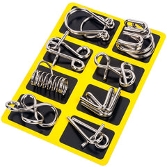 Metal Puzzle Toys Brain Teaser Unlock Intelligence Buckle Decompression Toys