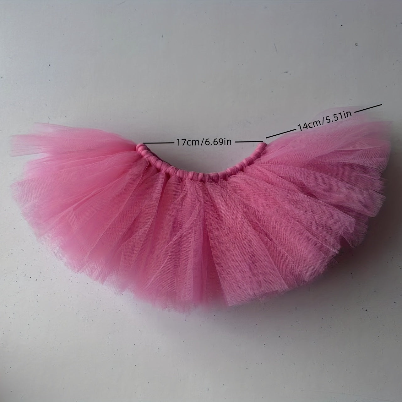 Pink Newborn Tutu & Headband Set for Photos