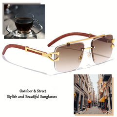 Retro Square Sunglasses Men Women Sun Glasses Men Travelling Eyewear