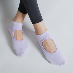 Comfy Non Slip Round Toe Yoga Socks