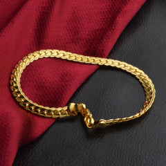 Men's Hip Hop Vertebrae Chain Bracelet