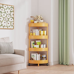 Multi-Tier Storage Rack for Kitchen Corner Shelves