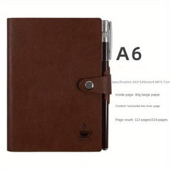 Soft Leather Portable Notebook Stationery Notebook Business Small Fresh