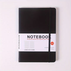 A5 Notebook Business Notepad with Elastic Strap - Summer Scratch Paper