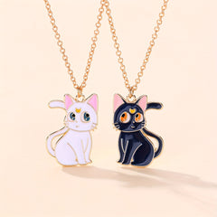 Cat Chain Necklace for Men and Women