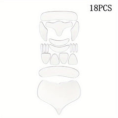 18pcs Silicone Lifting Patches for Face Neck Eyes Wrinkles Improve Skin Tone