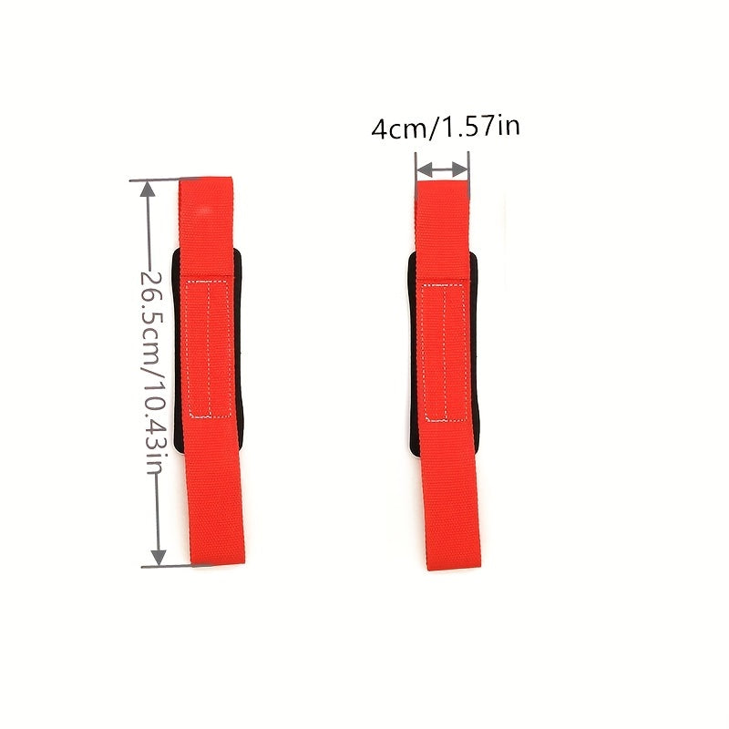 2pcs Non Slip Fitness Wrist Straps Barbell Lifting Wristband