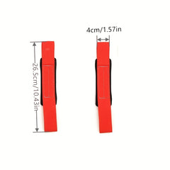2pcs Non Slip Fitness Wrist Straps Barbell Lifting Wristband