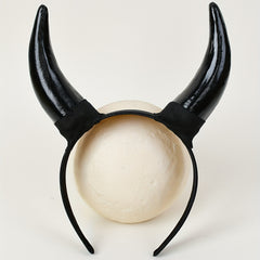 Horn Head & Halloween Party Dress-Up Devil Satan Headgear