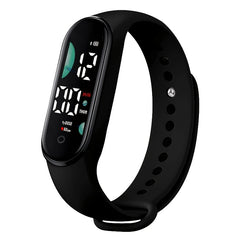 LED Touch Control Sports Electronic Watch