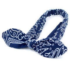 Vintage Boho Cross Knot Elastic Hairbands Non Slip Headbands