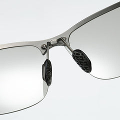 Men Biker Sunglasses Night Vision & Two-way Light Sunglasses