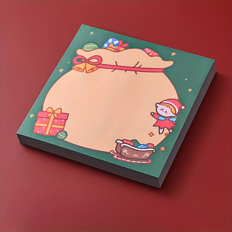 Christmas Note Pad for Students - Message Notepad for Office - 50 Sheets