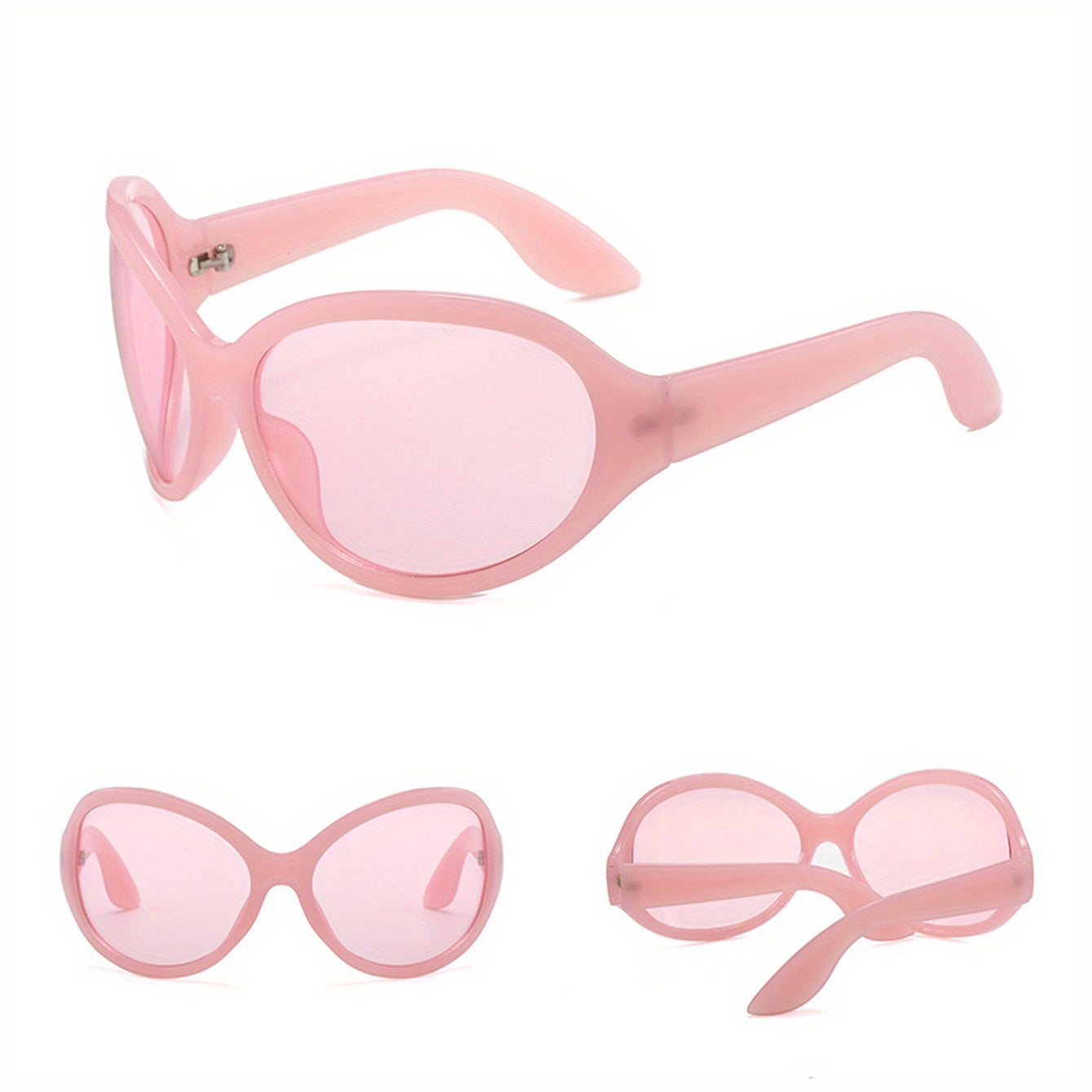 Y2K Oversized Wrap Around Sunglasses UV400