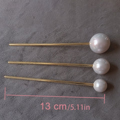 Faux Pearl Hair Pin Minimalist Hairpin Hair Accessories