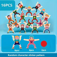 Balance Doll Board Stacking High Blocks for Kids