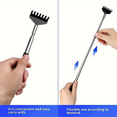 Portable Stainless Steel Back Massager Anti Itch Relaxation