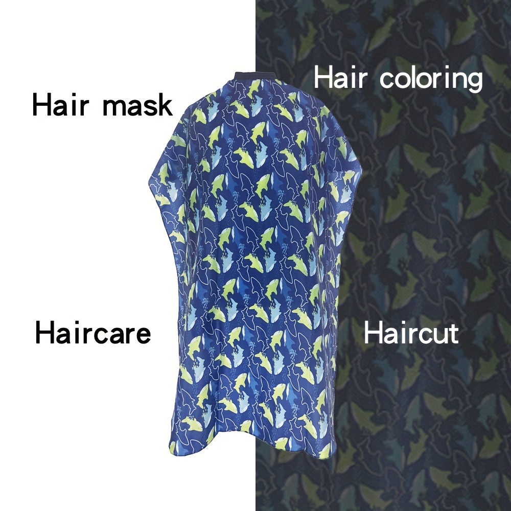 Kids' Hairdresser Cape with Snap Closure