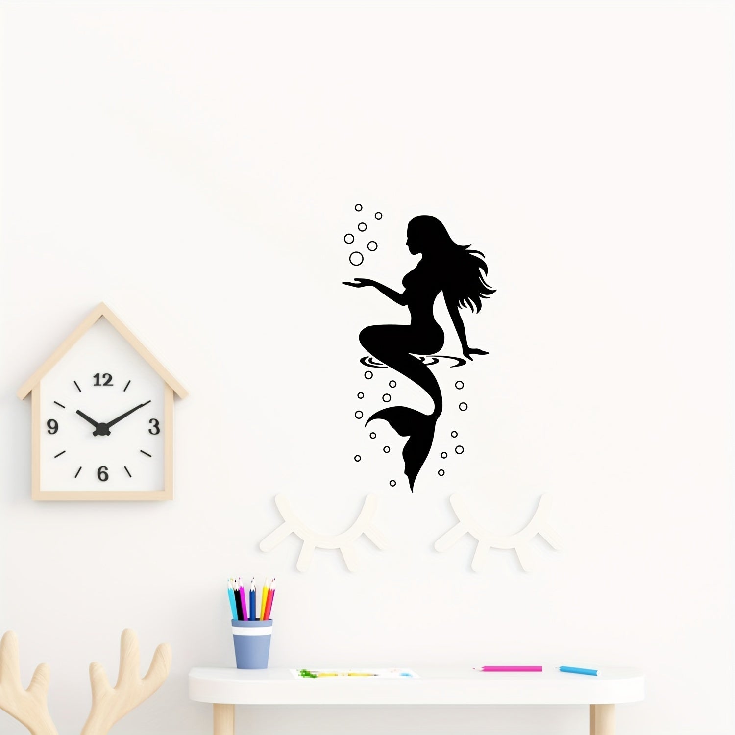 Mermaid Wall Stickers - Add a Touch of Magic to Your Home!