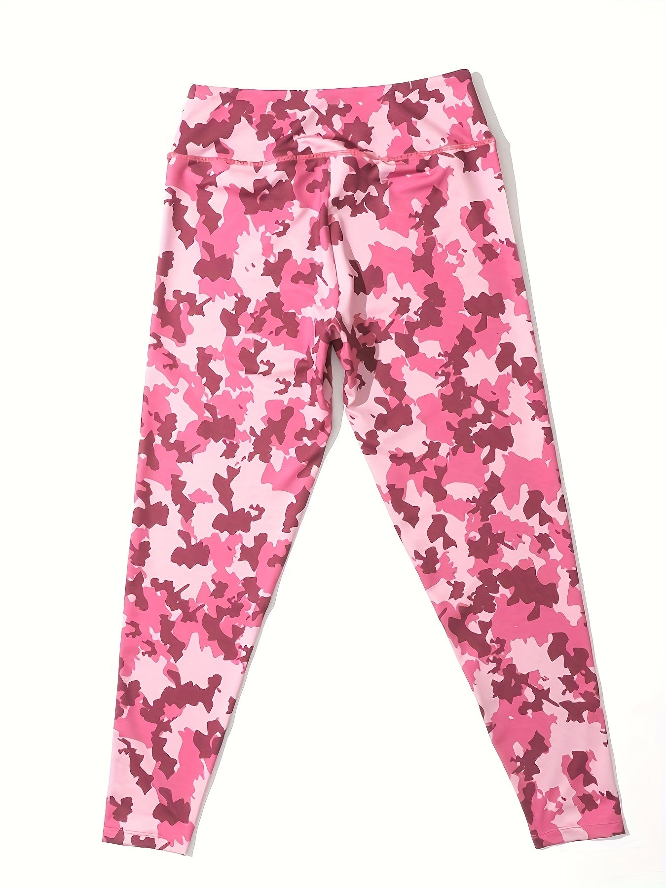 Camouflage Pattern Butt Lifting Yoga Workout Pants High Waist Sports Leggings