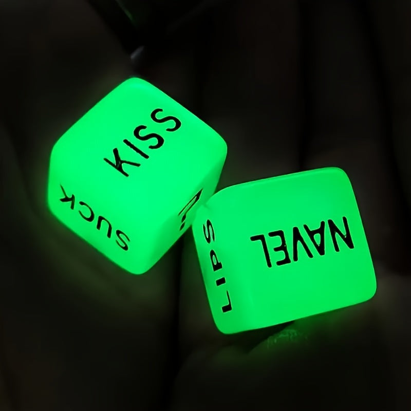 16mm Couple Anniversary Love Dice Set