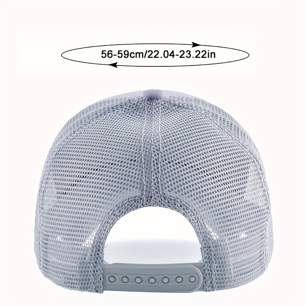 Animal Embroidered Baseball Cap Sunshade Hat for Men