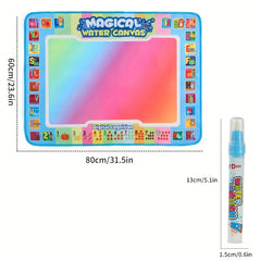 Magic Water Canvas for Kids Portable Art Toy with Underwater Theme