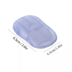 20pcs Travel Portable Disposable Soap in Box