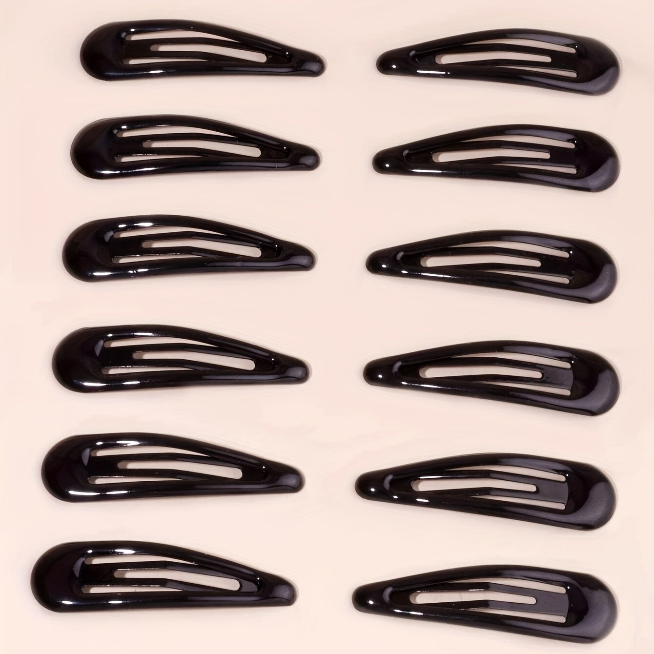 12pcs Solid Hair Clip For Women Girls Accessories