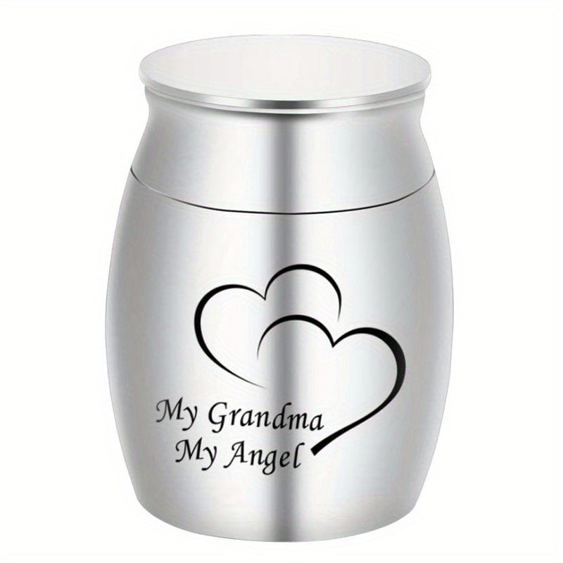 Stainless Steel Pet Urn Secure Ashes Container for Lasting Memories