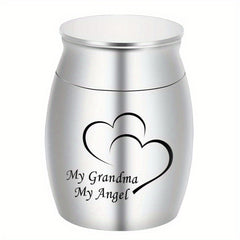 Stainless Steel Pet Urn Secure Ashes Container for Lasting Memories