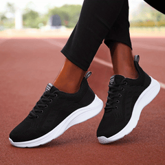 Women's Lightweight Breathable Running Shoes Mesh Casual Lace up Sneakers