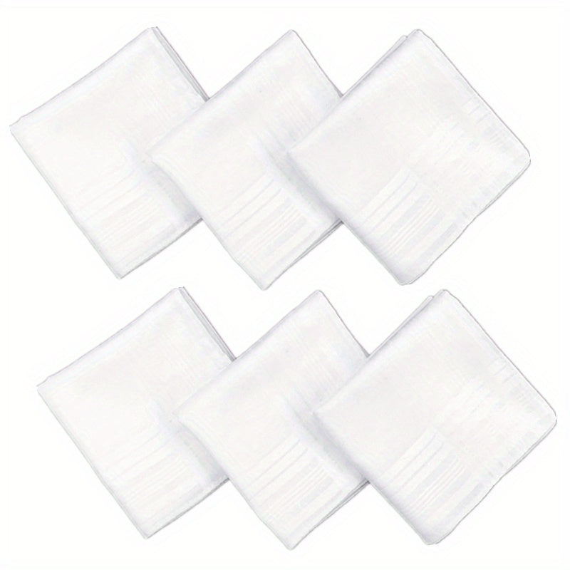 12pcs Soft Handkerchiefs 15.75in
