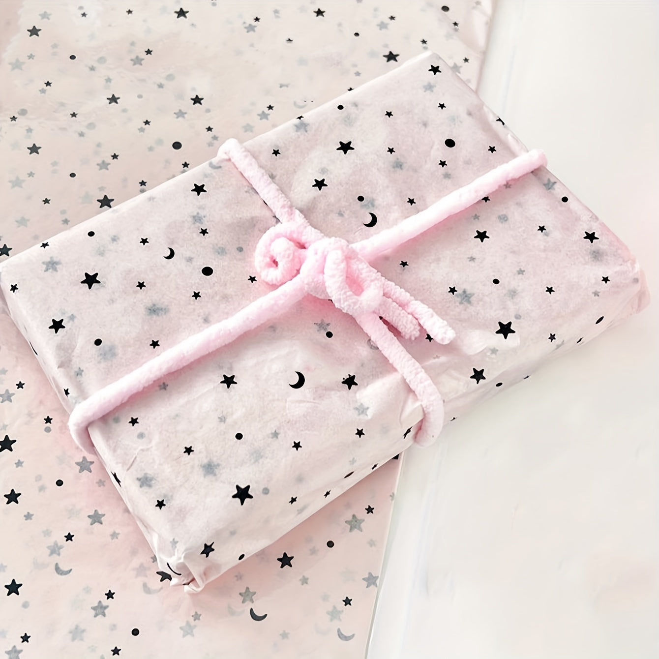 5pcs Star Snow Pear Paper Gift Bouquet Wrapping Paper Packaging