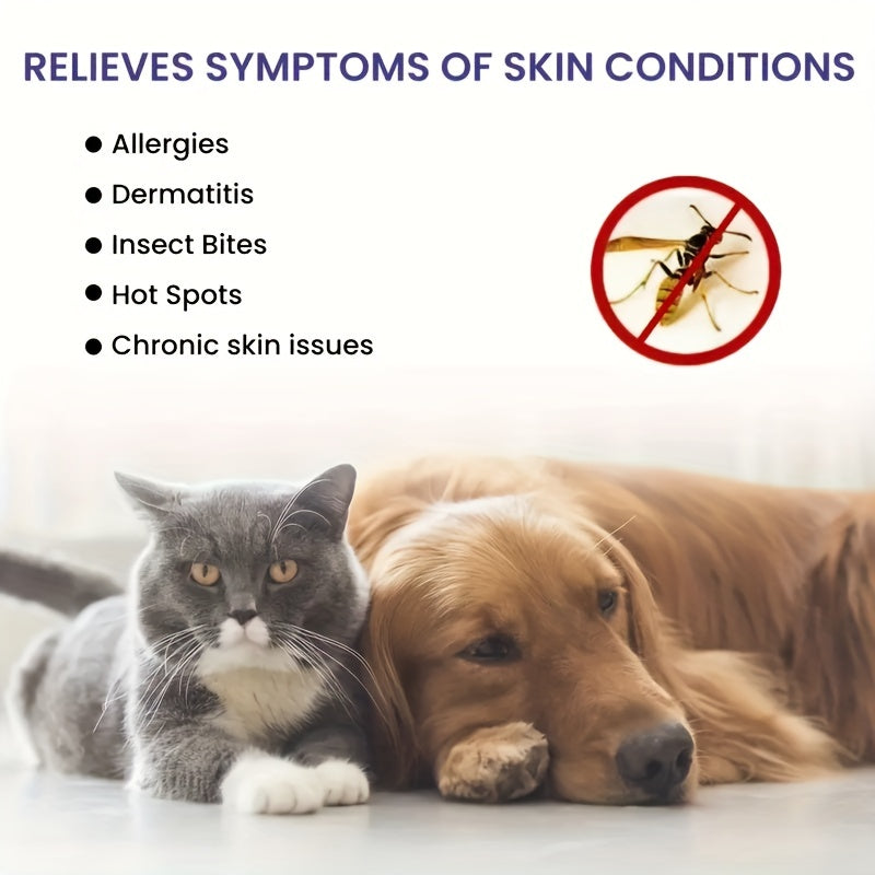 Pet Anti Itch Spray Soothes and Cleanses for Dogs and Cats