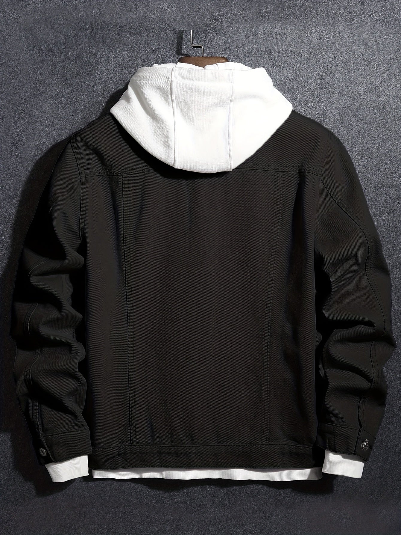 Men's Street Style Denim Jacket for Spring Fall