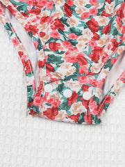 Girls Ditsy Floral Cami Jumpsuit Romper Sleeveless Bodysuit