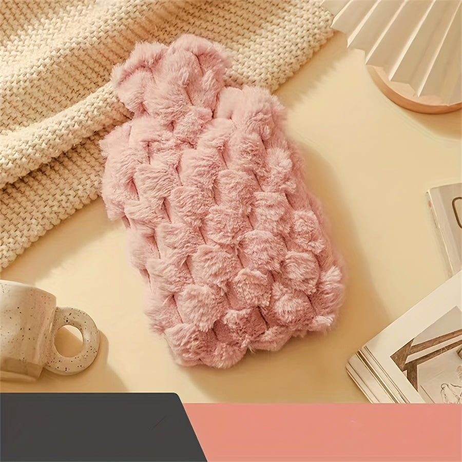 Plush Winter Hand Warmer Portable Warm Water Bag